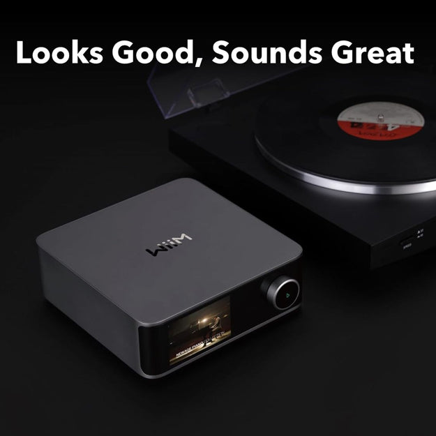 WiiM Ultra Music Streamer & WiiM Vibelink Amplifier Bundle - Grey