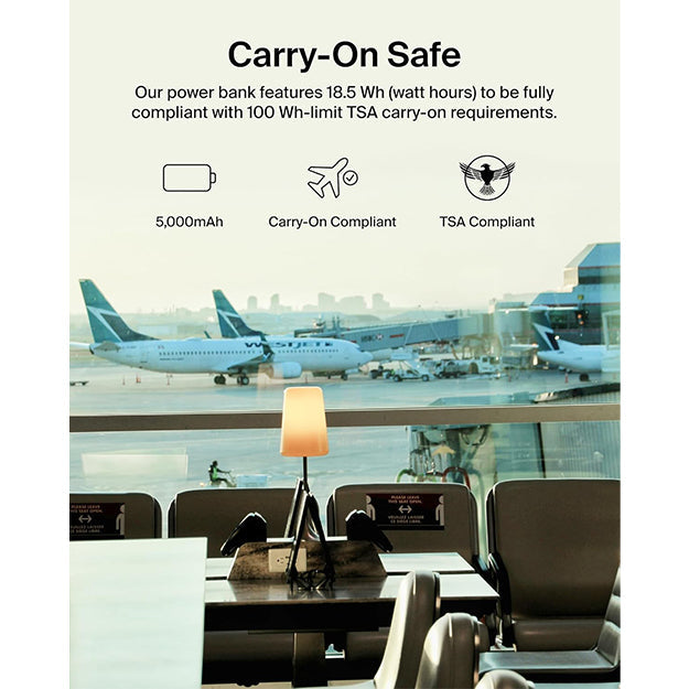 Belkin BoostCharge 5000mAh Magnetic Wireless Power Bank With Stand - White