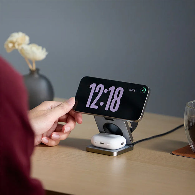 Adam Elements Mag 3 Pro Qi2 3-In-1 Foldable Charging Station
