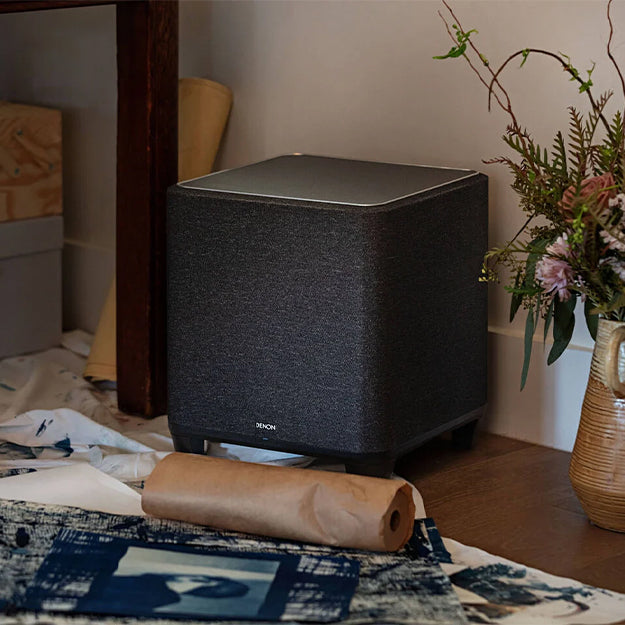 Denon Home Wireless Subwoofer With HEOS Built-in - Black (Unboxed Deal)