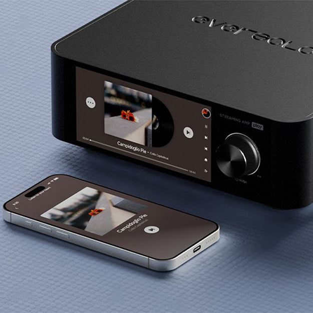 Eversolo Play CD All-In-One Music Streamer With Amplifier - Black