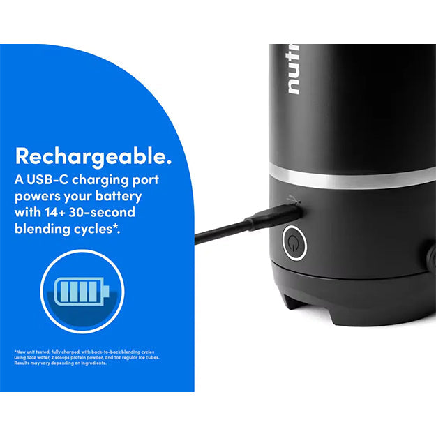 Nutribullet Flip Insulated Portable Blender - Black