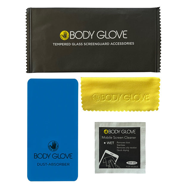 Body Glove Privacy Tempered Glass Screen Protector For iPhone 16 / 15 – Black Border