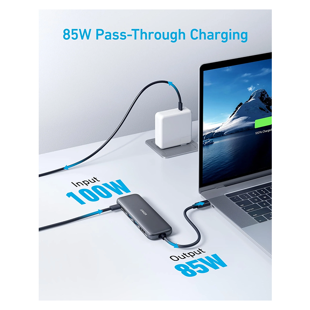 Anker 332 USB-C Hub (5-in-1) - Black