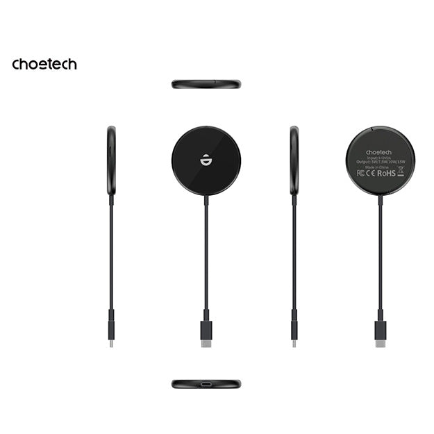 Choetech Fast Wireless Charger With Stand T697-F 15W – Black