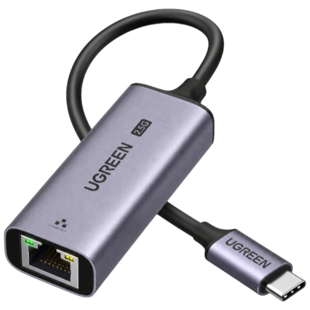 UGreen USB3.0 C To 2.5Gbit Ethernet Adapter - Grey