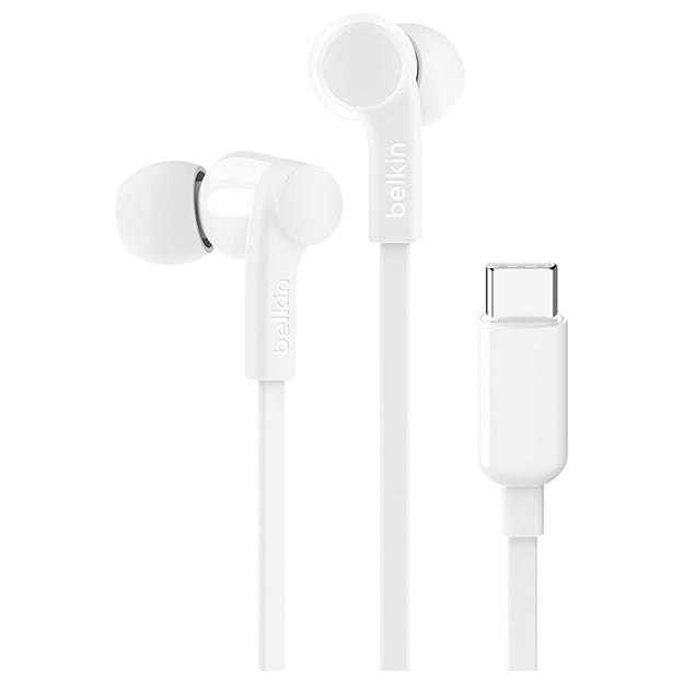 Belkin SoundForm Headphones Wired In-Ear Earphones With USB-C Connector