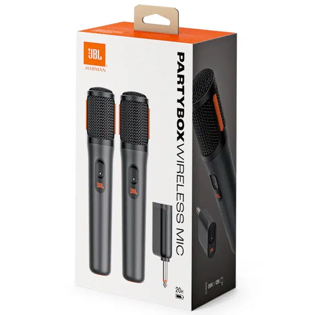JBL PartyBox Ultimate 2 Bluetooth Speaker With 2 JBL Wireless Microphones Bundle - Black