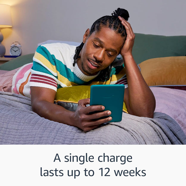 Amazon Kindle Paperwhite 7" Wi-Fi 16GB With S/O (12th Gen 2024) - Raspberry With Cover