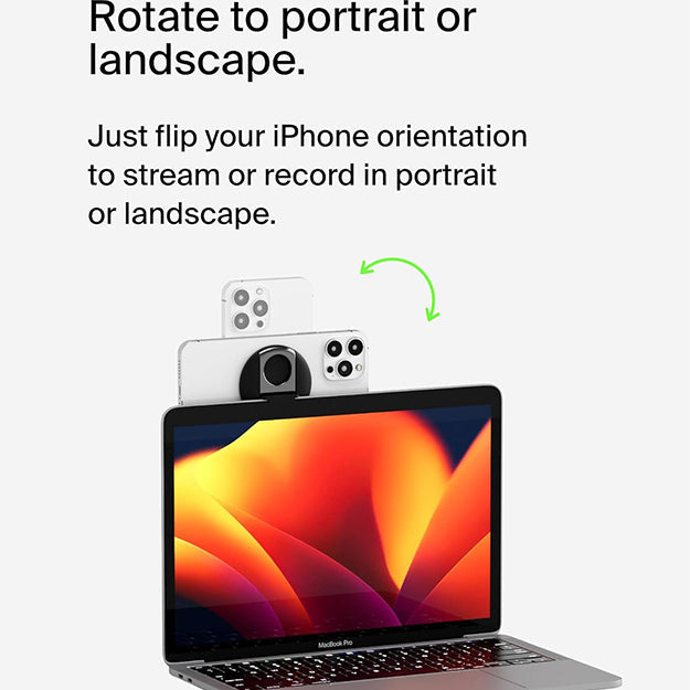 Belkin MagSafe Mount For Apple iPhone 14/13/12 And Mac Notebook - Black