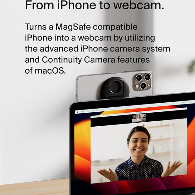 Belkin MagSafe Mount For Apple iPhone 14/13/12 And Mac Notebook - Black