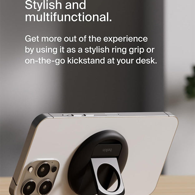 Belkin MagSafe Mount For Apple iPhone 14/13/12 And Mac Notebook - Black