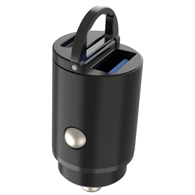 Snug Dual Port Mini Car Charger PD/USB 30W – Black