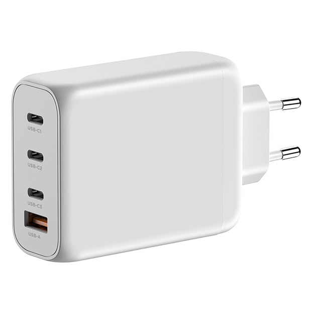 Snug 4 Port PD GaN Wall Charger 100W - White