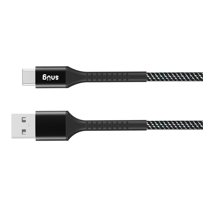 Snug USB-C To USB-A Braided Charging And Data Transfer 1.2m Cable