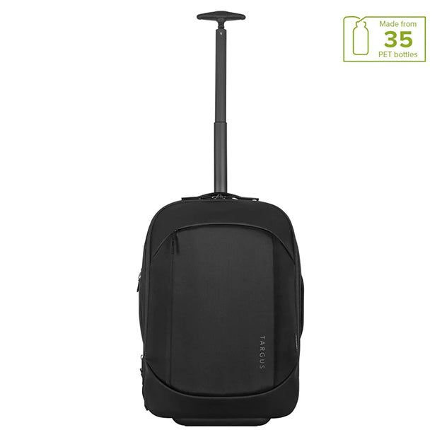 Targus 15.6" EcoSmart Mobile Tech Traveler Rolling Backpack - Black