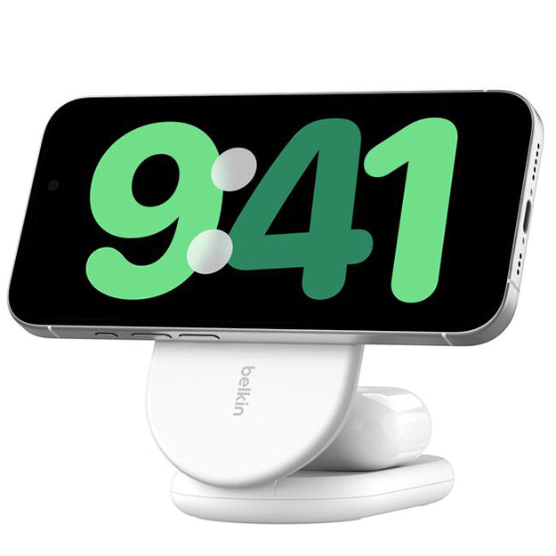 Belkin 2-in-1 Magnetic Foldable Wireless Charger With Qi2 15W