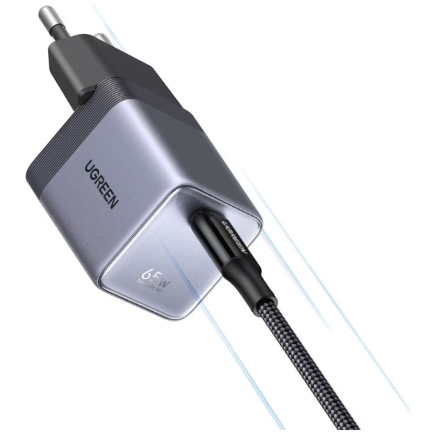 UGreen X860 GaN 65W PD USB Type-C Fast Wall Charger - Grey