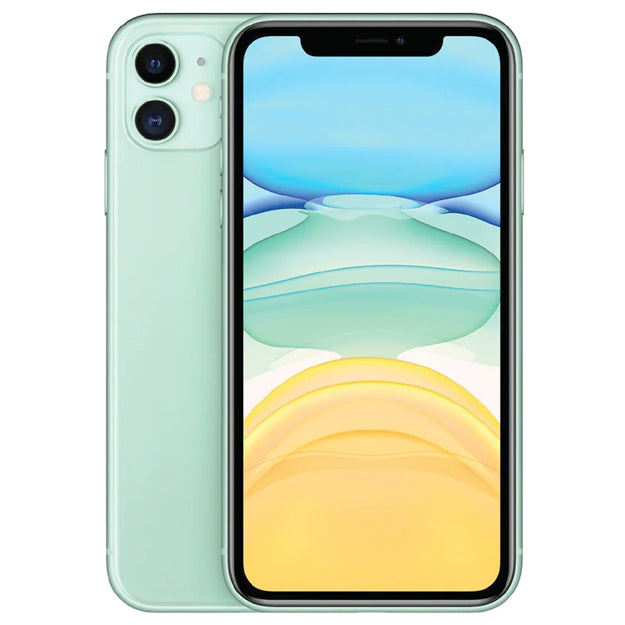 Apple iPhone 11 64GB (Refurbished) + SNS Charging Cable - Green