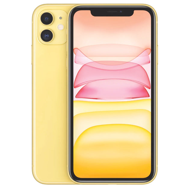 Apple iPhone 11 64GB (Refurbished) + SNS Charging Cable - Yellow
