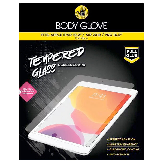 Body Glove Tempered Glass Screen Protector For iPad Range - Clear