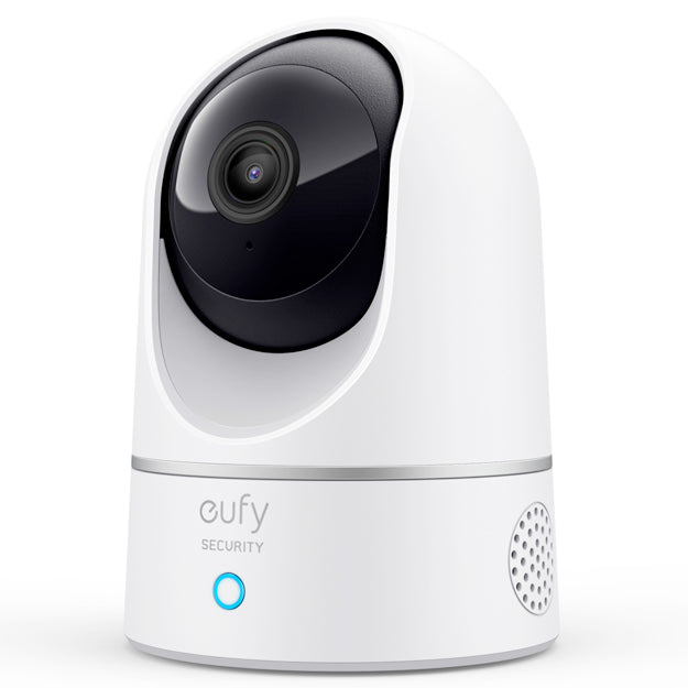 Eufy Indoor Security Camera 2K Pan & Tilt (Human & Pet AI) - White