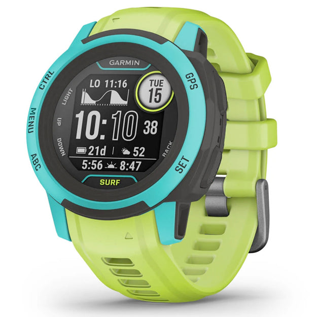 Garmin Instinct 2S Rugged GPS Watch Surf Edition - Waikiki