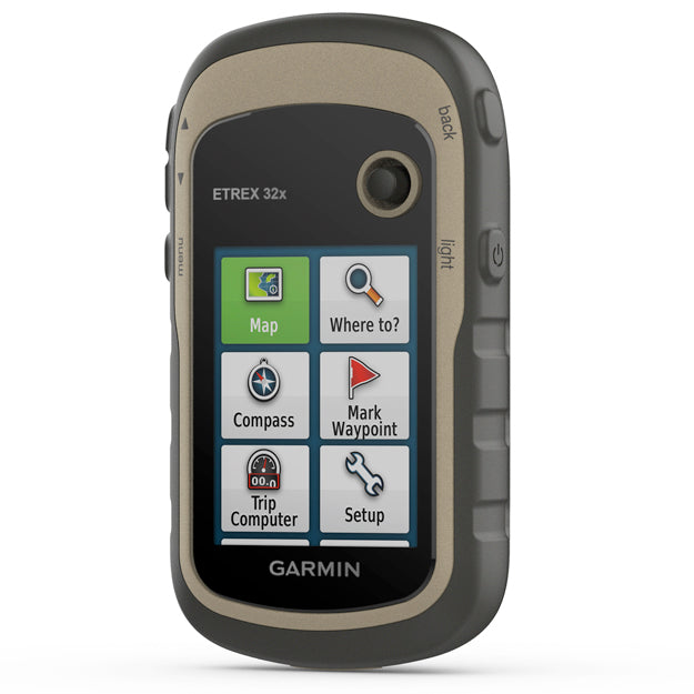 Garmin eTrex 32x Hiking GPS With TopoActive Africa Maps - Brown