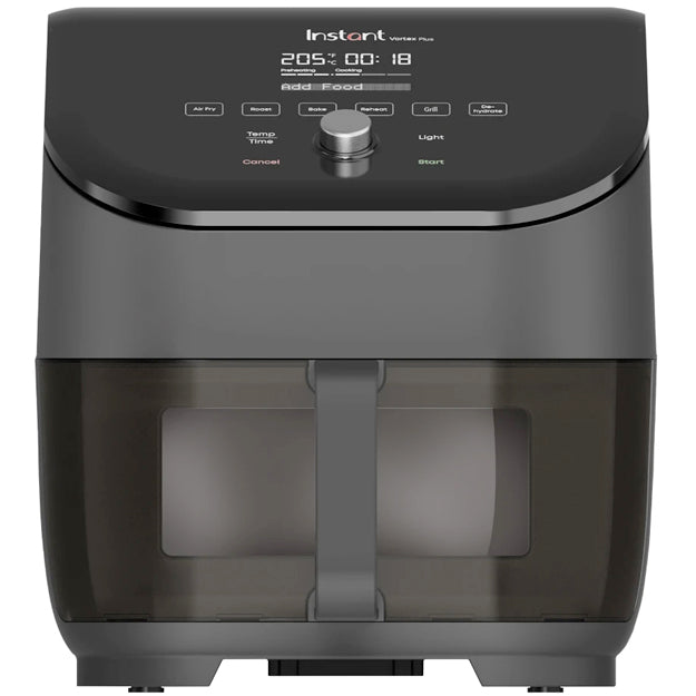 Instant Vortex Plus 6-in-1 Air Fryer With Clear Cook Window (5.7 Litre) - Black