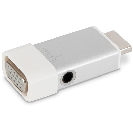 Moshi HDMI To VGA Adapter With Audio - Silver