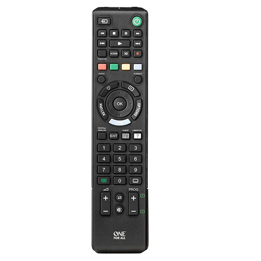 One For All Universal Sony TV Remote Black (URC1912) - Black