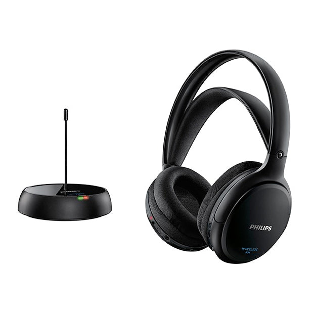Philips Wireless TV Over-Ear Headphone Black SHC5200 - Black