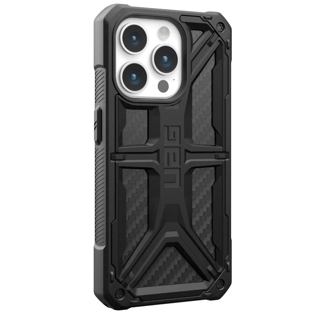 UAG iPhone 15 PRO Monarch Case - Carbon Fibre